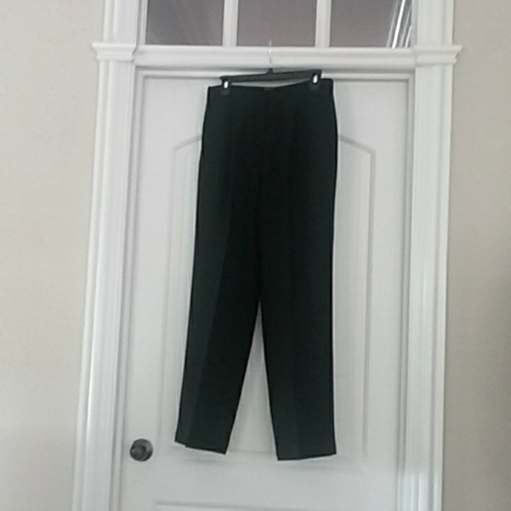 Kate Hill black lined dress slacks